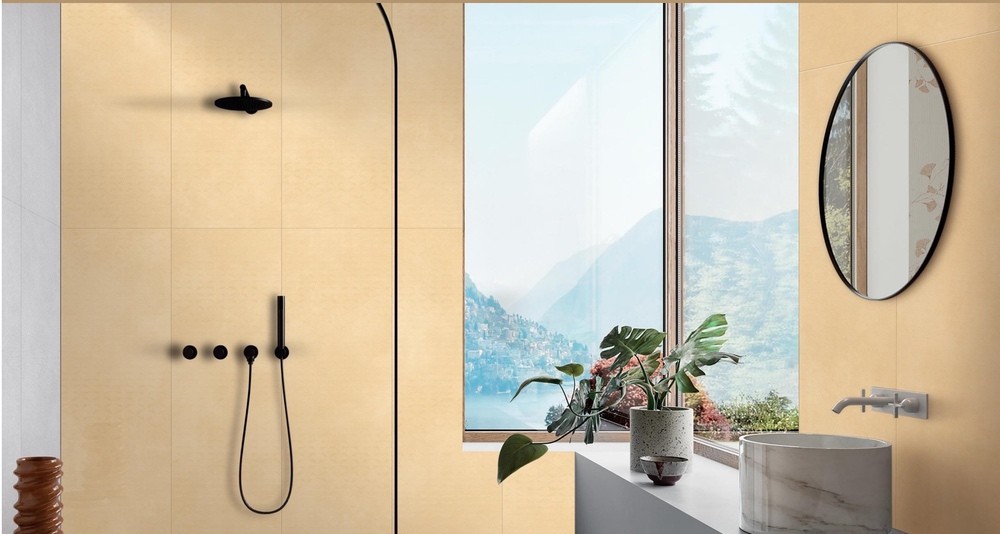 Light Gray Antibacterial 400x1200mm Matt Porcelain Glazed Tiles For Project And Building