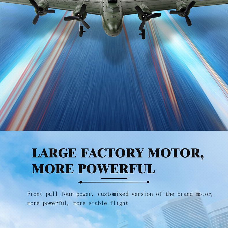 Outdoor Fx817 Rc Plane 2.4ghz 2ch Remote Control Glider Epp Aircraft Toy Electric Fixed Wing B17 Children's Model Christmas Gift