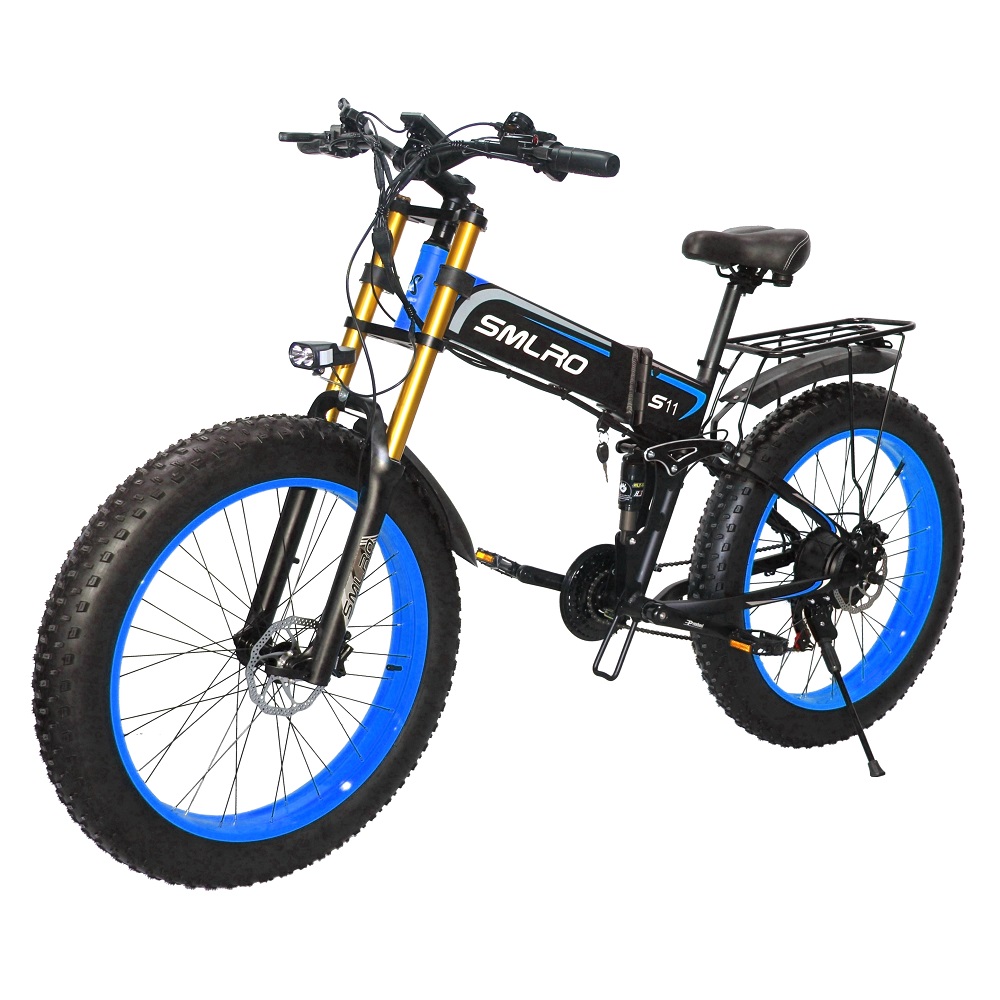 48v Folding Electric Mountain Bike EMTB OEM Available 30-50km/H