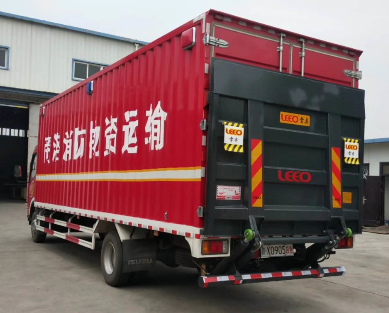 24V Voltage Aluminum Hydraulic Tailgate Lift Black Color 2000kg