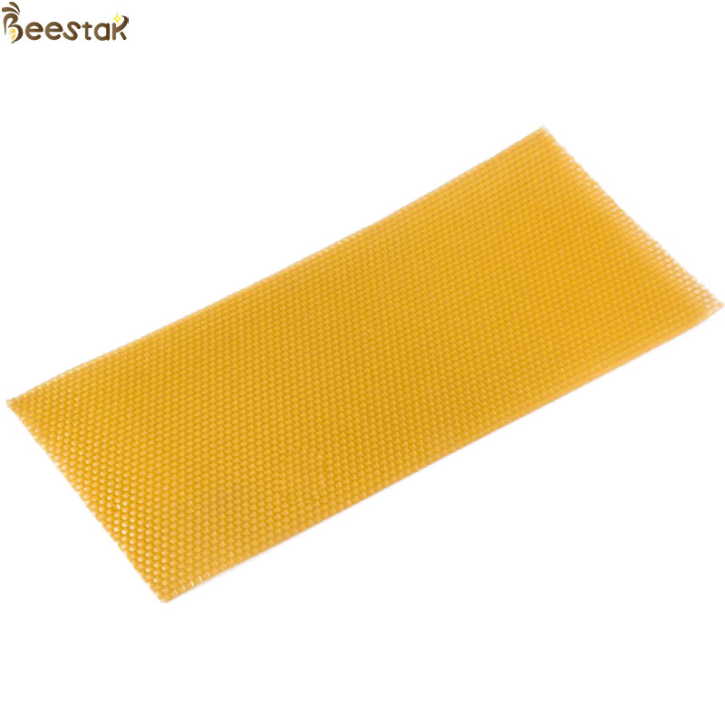 C 100 natural beeswax Honeycomb Frame Beeswax Foundation Sheet