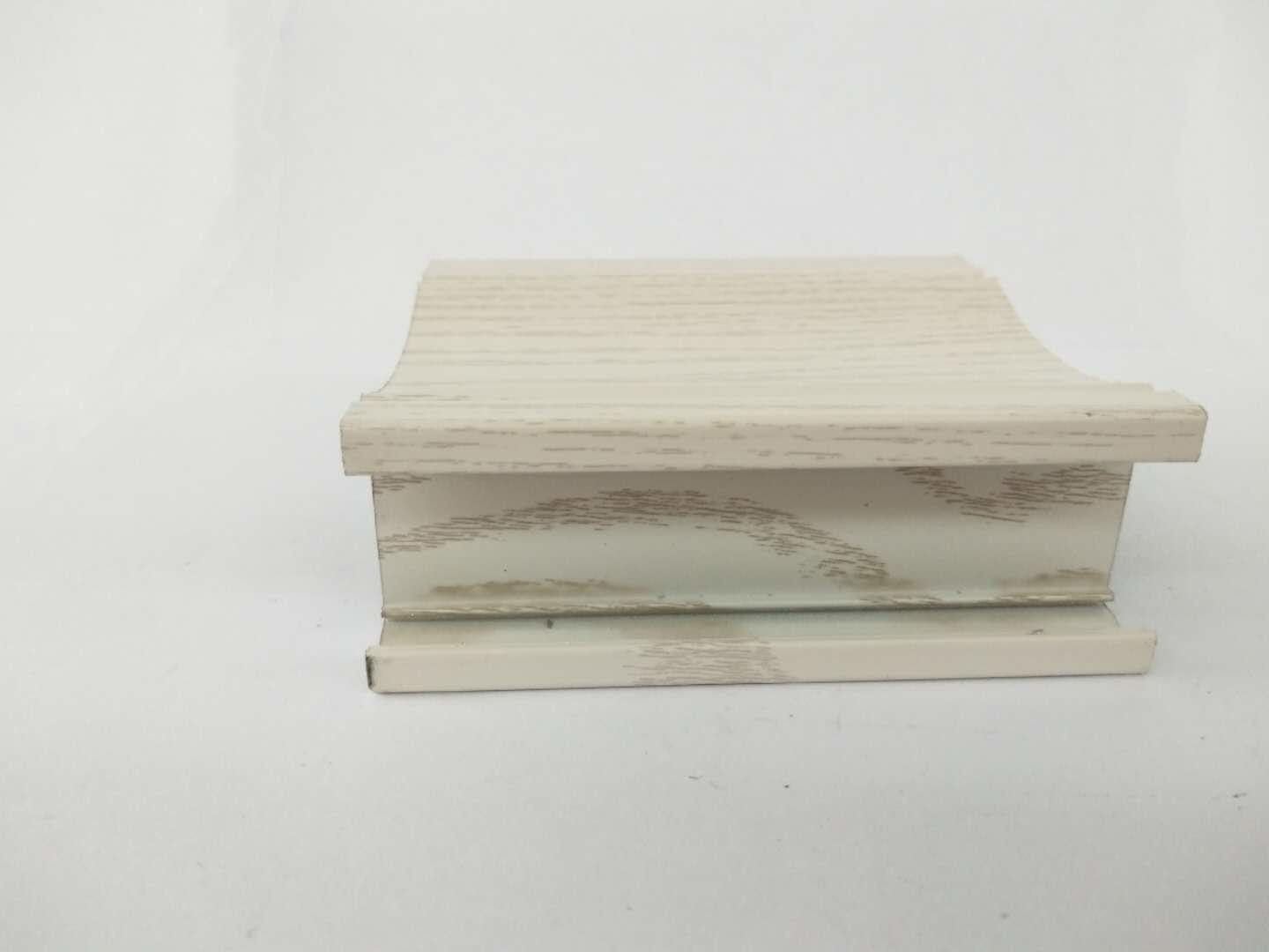 Wooden Marable Aluminum Heatsink Extrusion Profiles Length Shape Customize