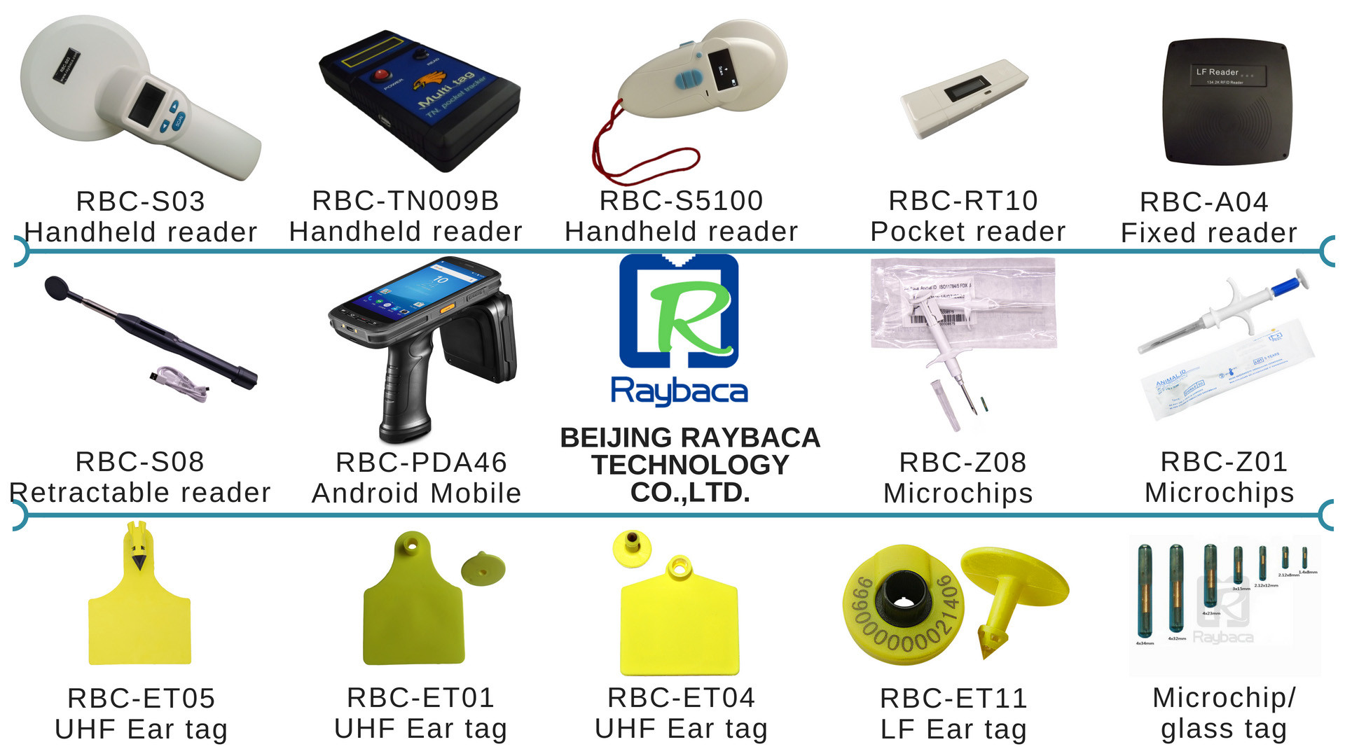 125khz 0.4W ABS Bluetooth Animal Microchip Reader