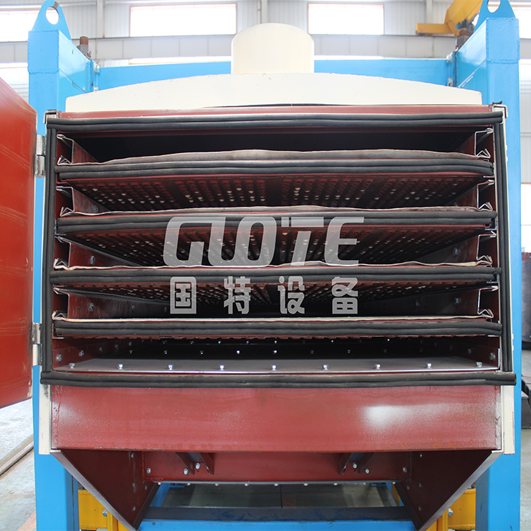 Classifying Quartz Sand Linear Vibrating Screen Machine with 1 of Core Components