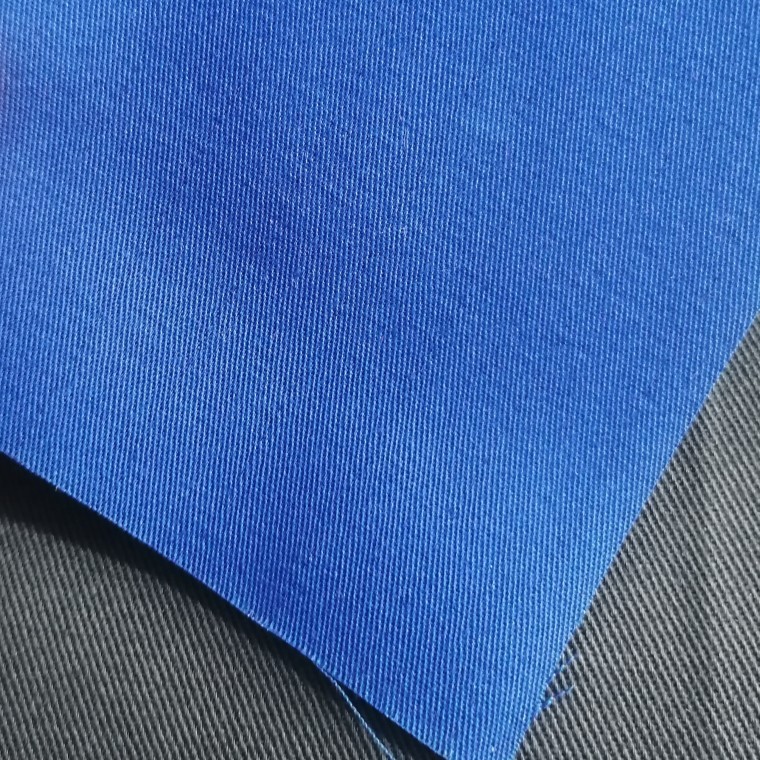 32S 100% Cotton Flame Resistant EN1149 Twill Fabric Anti Static For Safety Cloth