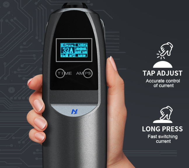 ABS PC Material Portable EV Charger With 0.5mΩMax 16A 32A 40A Type 1