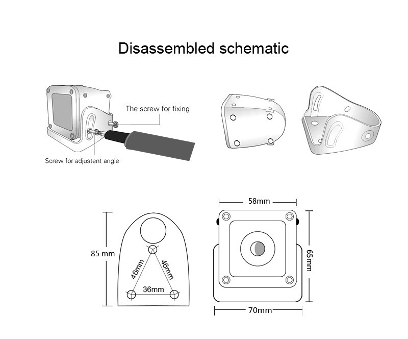 1080 Car Mounted Camera AHD Infrared Night Vision Waterproof Closed-Circuit Television Monitoring