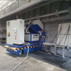 China High Frequency 50Hz Rotary Flux Injector ≤5mm Refining Flux Particle Size For Industrial Flux Refining on sale