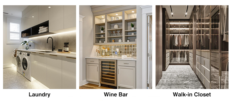 American Kitchen Cabinet Sale Complete Furniture with Particleboard Door Material