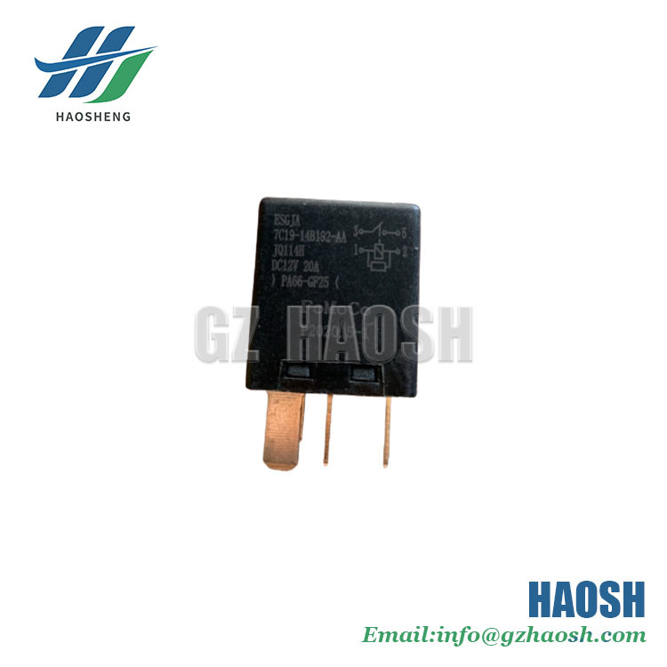 Fit Ford JMC Transit V348 7C19-14B192AA 7C19 14B192AA Relay 4pin JQ114H Black