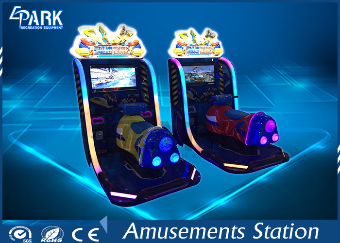 Coin Pusher 1 Player Simulator Arcade Racing Game Machine Recreation Equipment