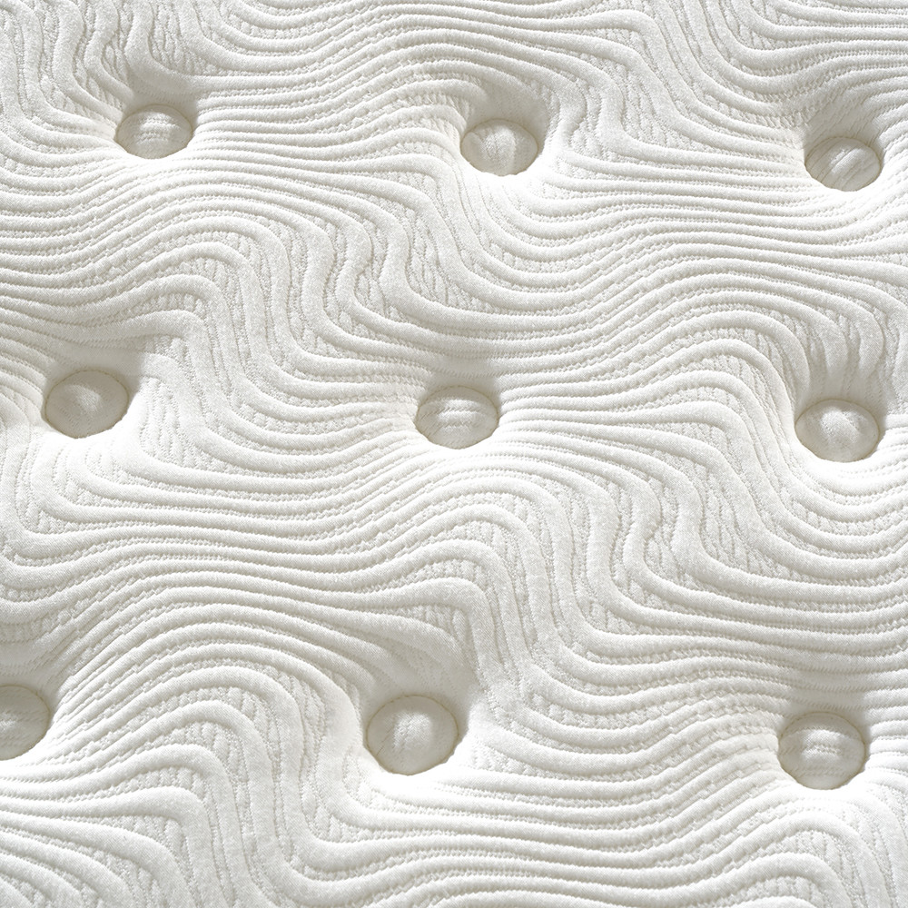 Soft 8 Inch Bonnell Spring Bed Mattress Pillow Top Knitted Fabric