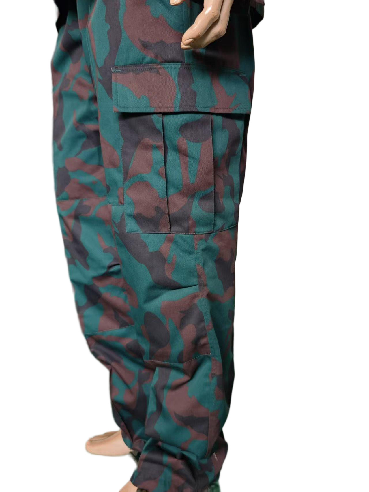 Tactical Forest Ops BDU Set – Quad-Pocket Jacket & Utility Straight-Leg Trousers