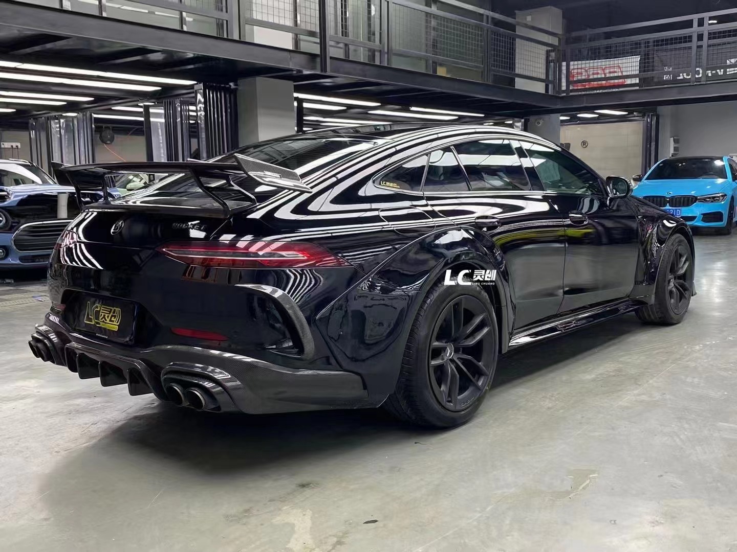 For Bras RT900 Body Kit for Mercedes-Benz AMG GT50 53 63S Upgrade RT900 Wide Body AMG GT50 53 63S Body Kit
