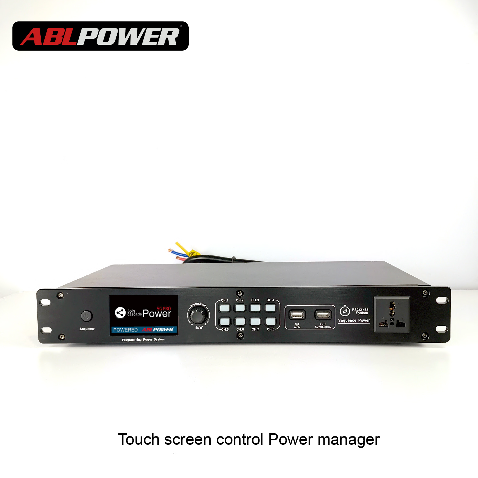 Timing Divce Color Touch Screen Power Supply Sequencer