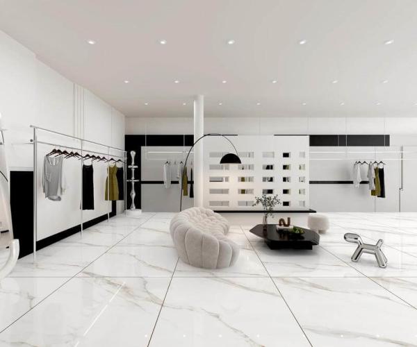 Modern Tiles 1200x1200x9mm Antibacterial Tile And Indoor Floor Glazed Polished