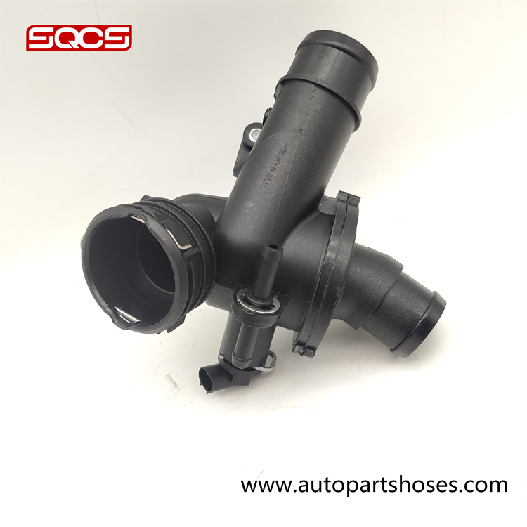 W204 Engine Cooling Thermostat Housing For Mercedes Benz C200 C300 6512000615