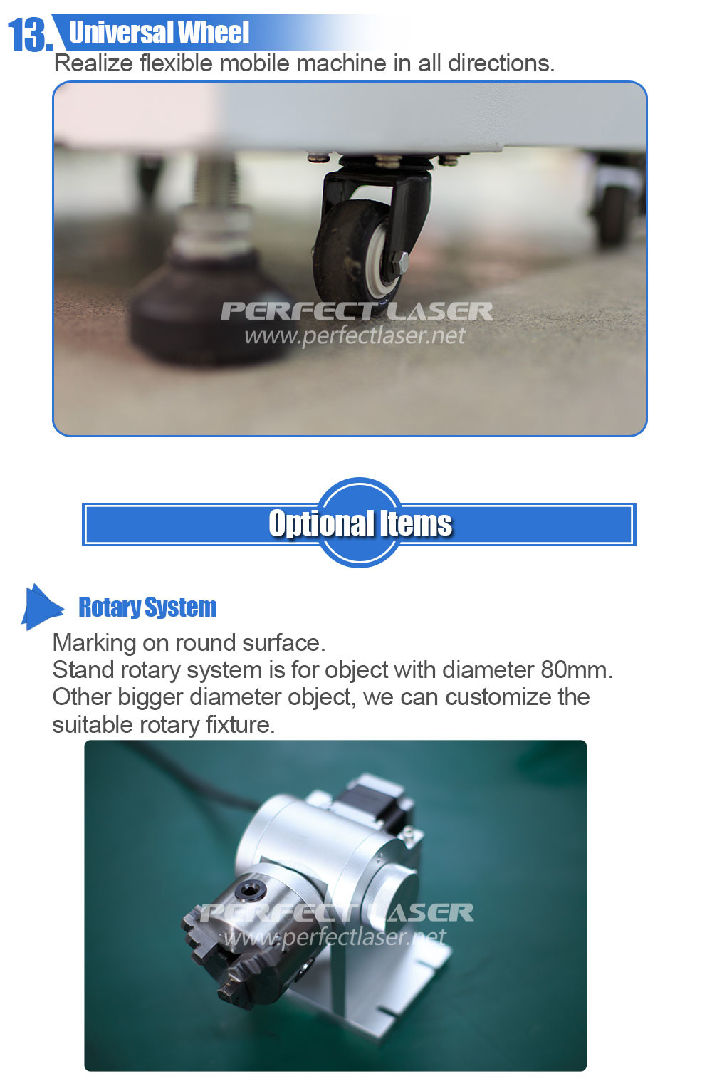 4 - 8 Position Shift Metal Laser Marker , Stainless Steel Laser Engraving Machine