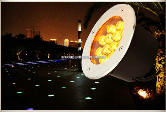 1650 LM High Lumen Square Underground Led Lights with Stainless Steel Housing