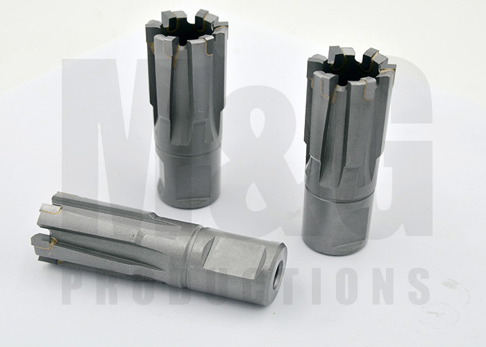 Tungsten Carbide Tip Rail cutter and Annular Cutter with half flute with (One touch / weldon /Univeral ) shank