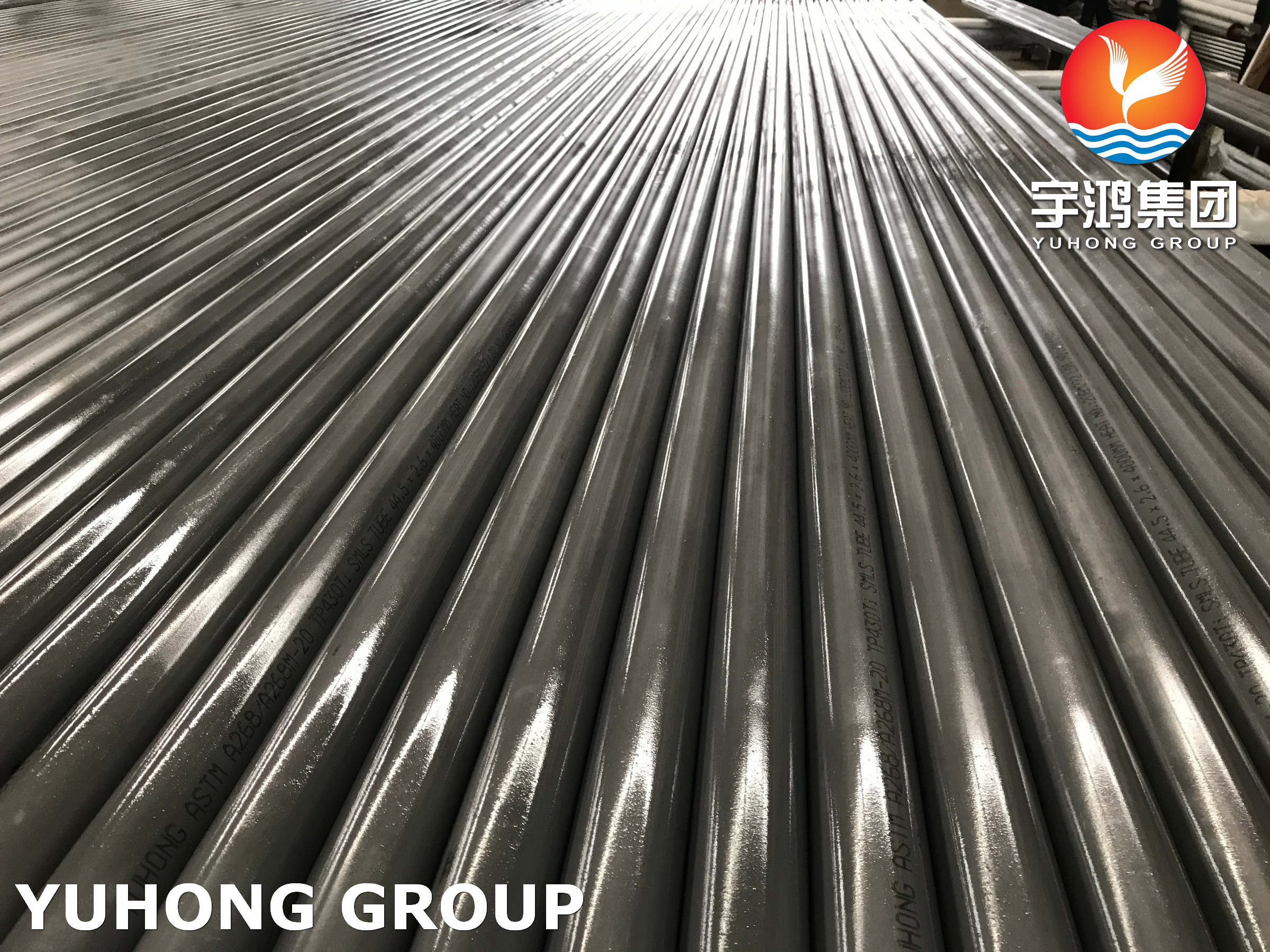 ASTM A268 TP430 Ferritic Martensitic Stainless Steel Seamless Pipe