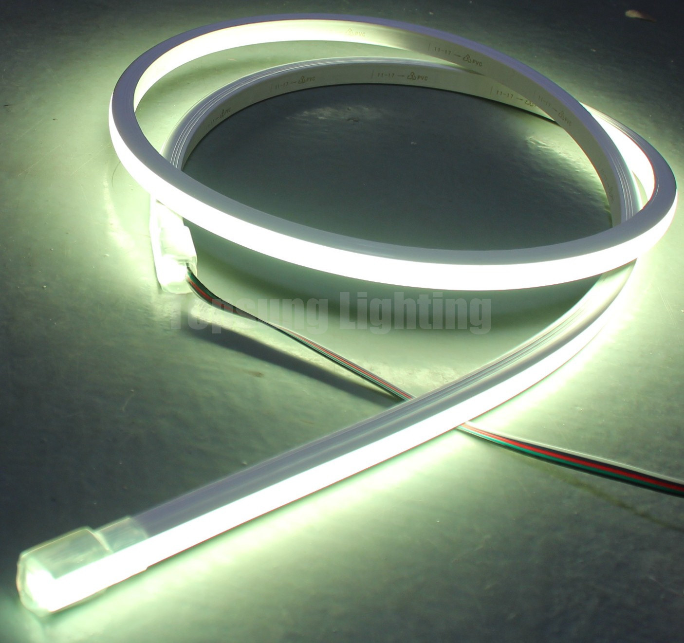Side-view flat 11*19mm high cri rgbw dmx color changing addressable digital dmx led neon