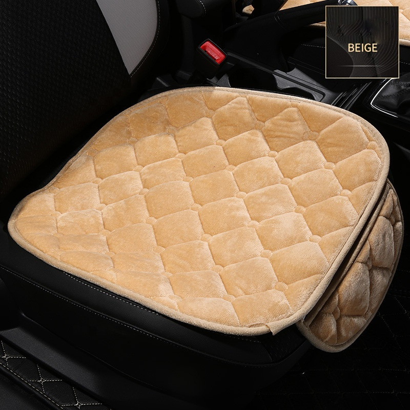 Fleece Chair Cover Heated Seat Cushion Graphene Film Washable For Car