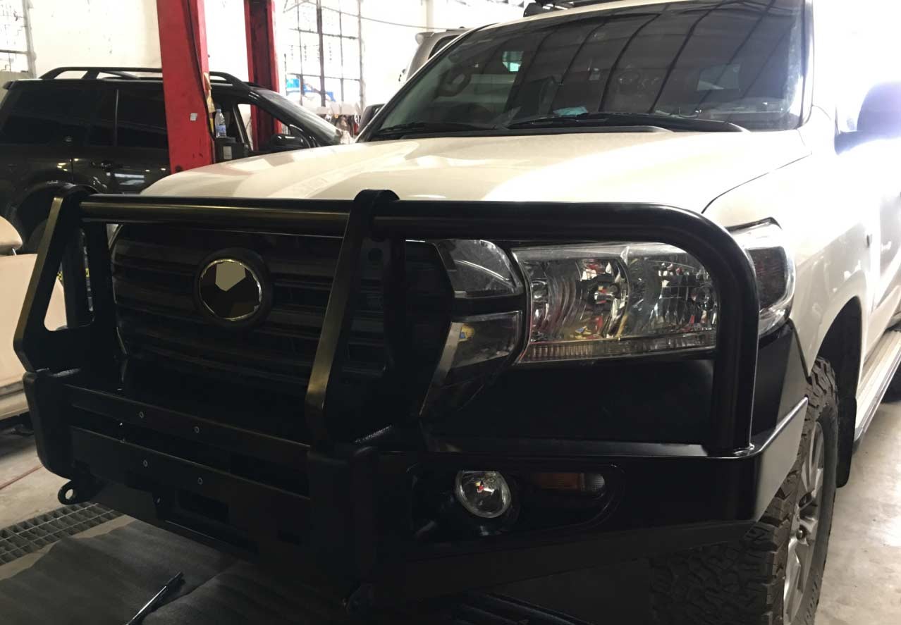Powder Coated Finish Steel Truck Bull Bar For Volkswagen Amarok
