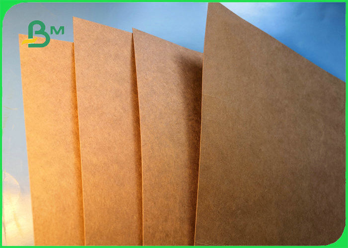  Custom Made 100g - 450g 100% Virgin Pulp Brown Craft Paper For Wrapping