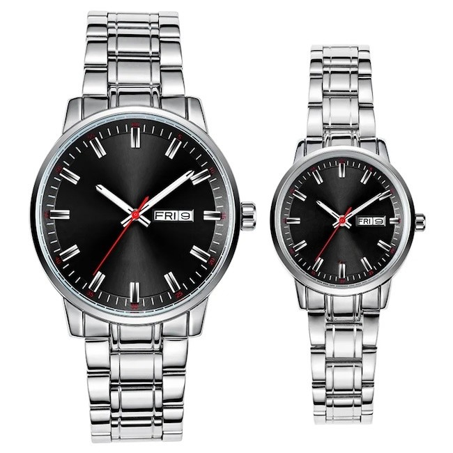 Round Case Waterproof Digital Watch With 10ATM Water Resistance