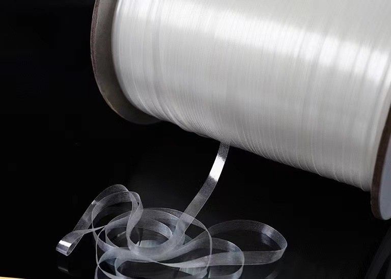 1KG TPU Mobilon Tape Dull Polish TPU Tape Black TPU Yarn Elastic TPU Filament Yarn