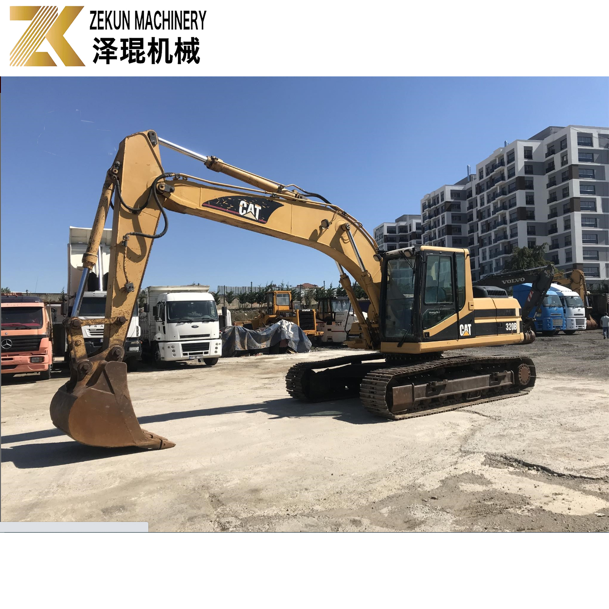 Caterpillar Hydraulic Crawler Machine CAT 320BL Excavator for Your Construction Site