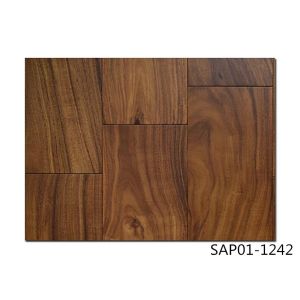 small leaf Acacia Handscraped, UV lacquer, HDF engineered flooring, 3-layer, UV