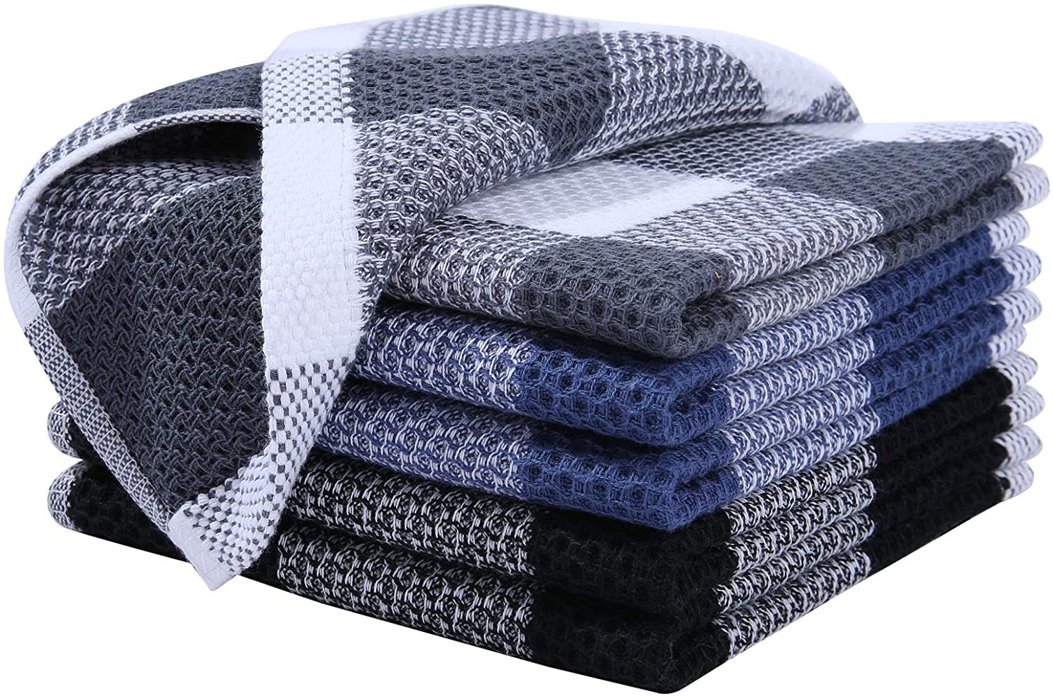 Thickened Square Waffle Towel Cotton Material for Absorbent Gift Manufacturers Spot