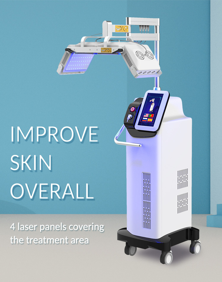1500PCS LED Photodynamic Therapy Machine For Customized Hair Regrowth Treatment