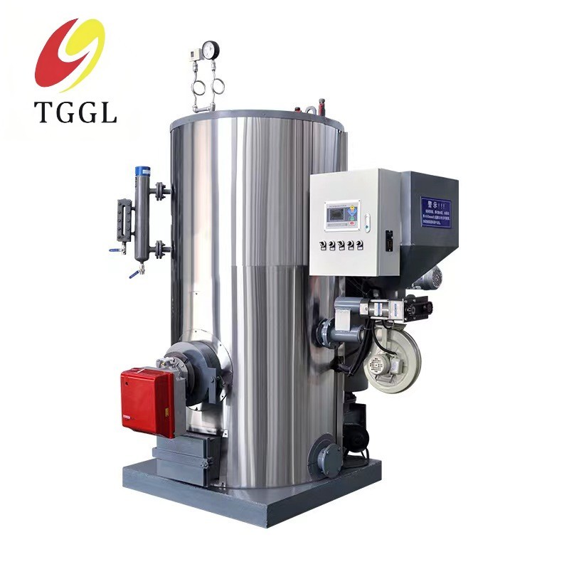 Vertical Steam Boiler With Original Combustion Equipment Safe Operation