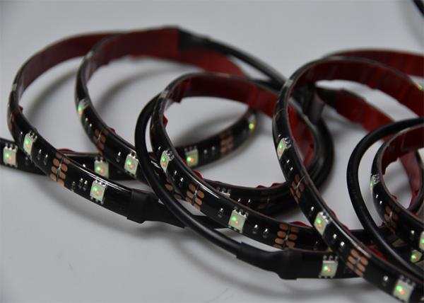 5M 30LEDs 5050 RGB Color Changing Led Strip Behind Tv