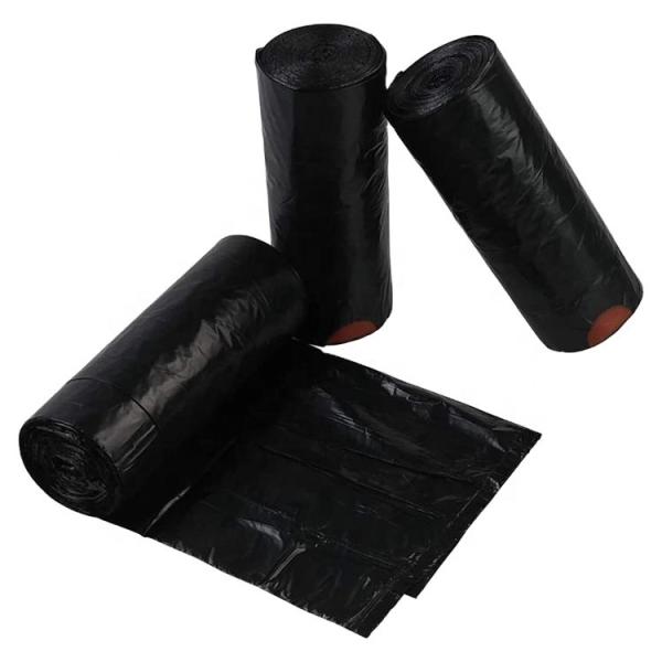 Black Heavy-Duty Plastic Bags 3 Mil Black Contractor Heavy Duty Garbage Bags