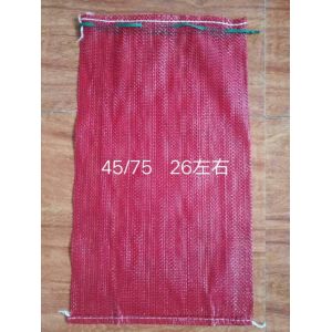 Potato Garlic Fruit Orange Mesh Netting Bags 60~100CM Net Length PP Material