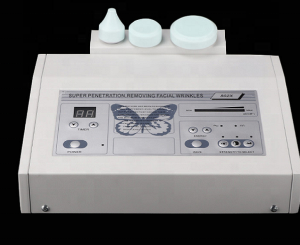 Portable Spa Skin Care Device 3 Probes Ultrasonic Facial Massager Beauty Machine