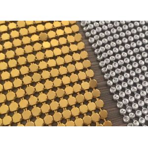 Scale Mesh Curtain with Unique Texture and Bright Surface