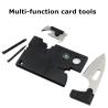 Buy cheap New credit card knife multifunction 10 in 1 survival card tools from wholesalers