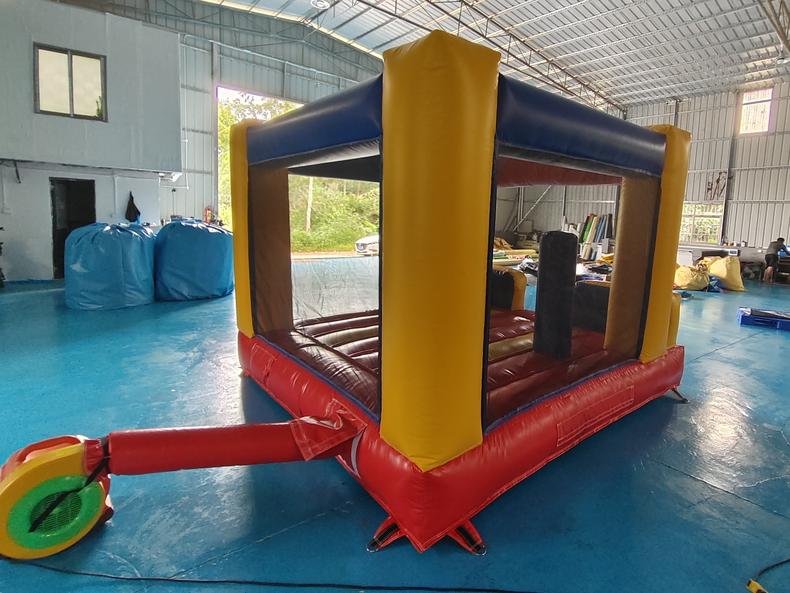 New Design Inflatable Bounce House Spiderman Hero Cartoon Inflatable Trampoline Jumping House Castle For Kids