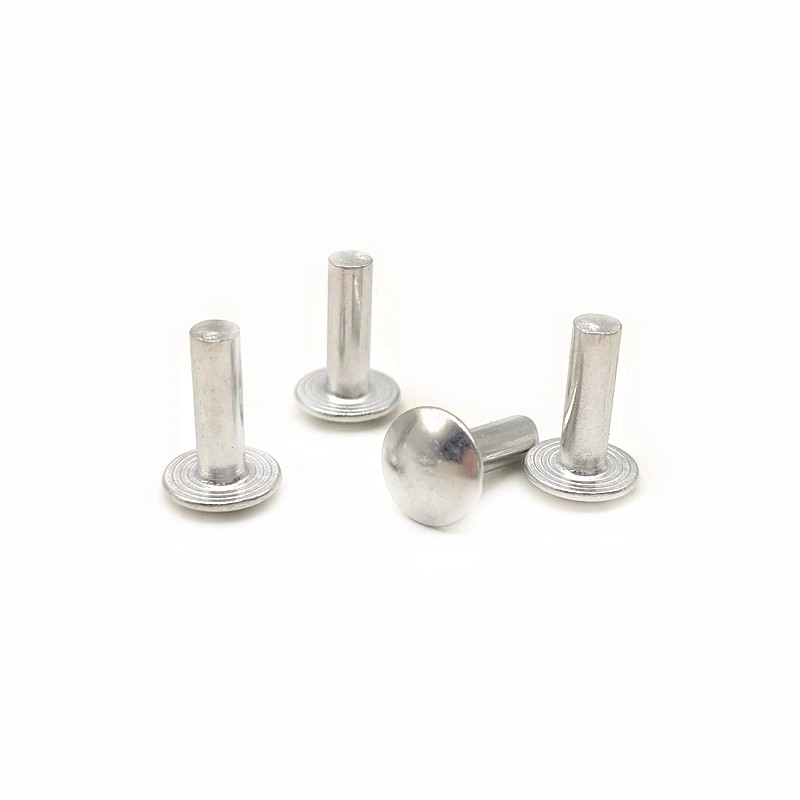 Factory Wholesale Custom Large Flat Head Solid Rivet Semi-Round Head Solid Aluminum Rivet Non-Standard Shaped Parts.