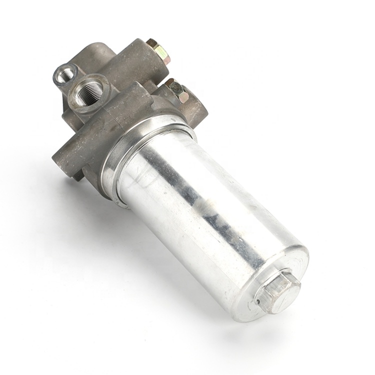HITACHI Pilot Fuel Filter Head For ZAX70 ZAX120 Excavator Metallic Color