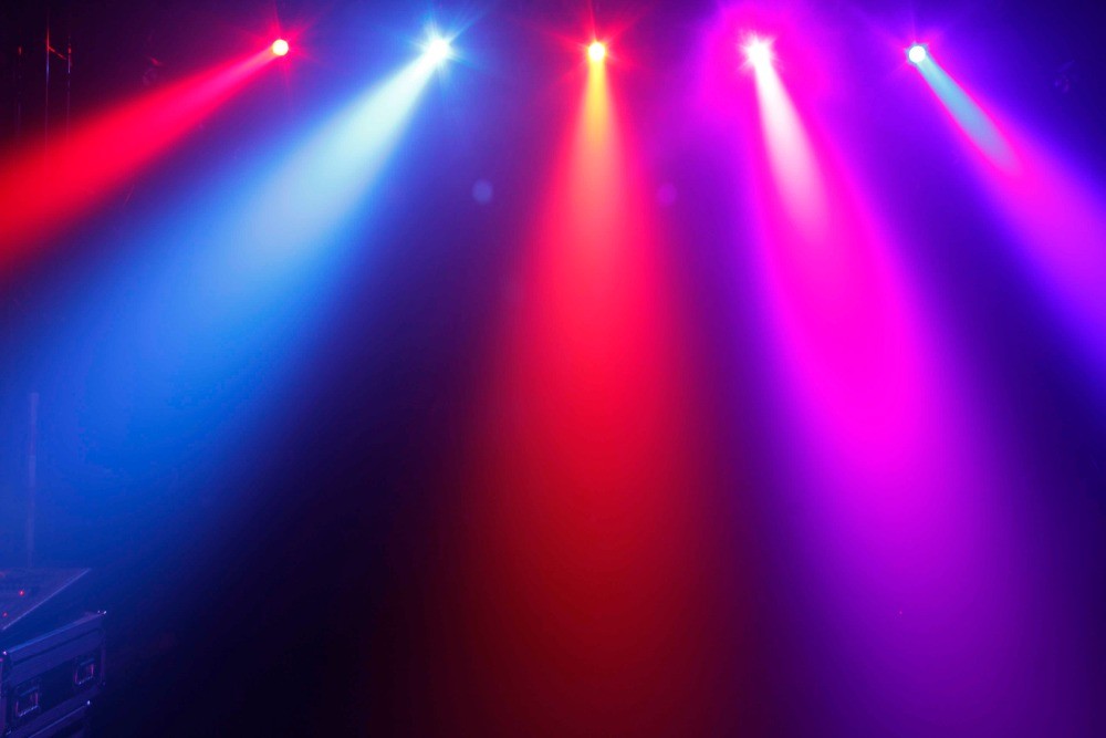 60W RGBW 4in1 LED Unlimited Rotating LED Moving Head Light Dj Disco Lighting