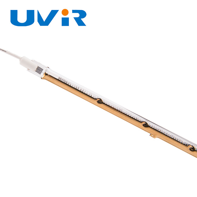 R7S Gold Coating Quartz Infrared Lamps 600W 230V for Drying Curing
