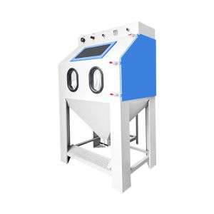  220V Input Voltage Automatic Sand Blasting Machine For Effective And Thorough Cleaning Manufactures