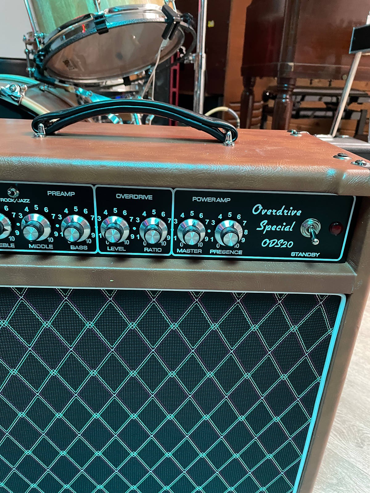 Custom 1984 Dumble Tone ODS 20 Combo Grand Overdrive Amp with V30 Speaker Overdrive Special by Grand SSS Amp Head Combos