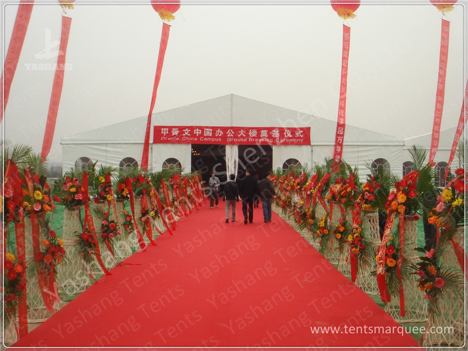 Array Ultraviolet White Fabric Cover Outdoor Event Tent Aluminum Profile